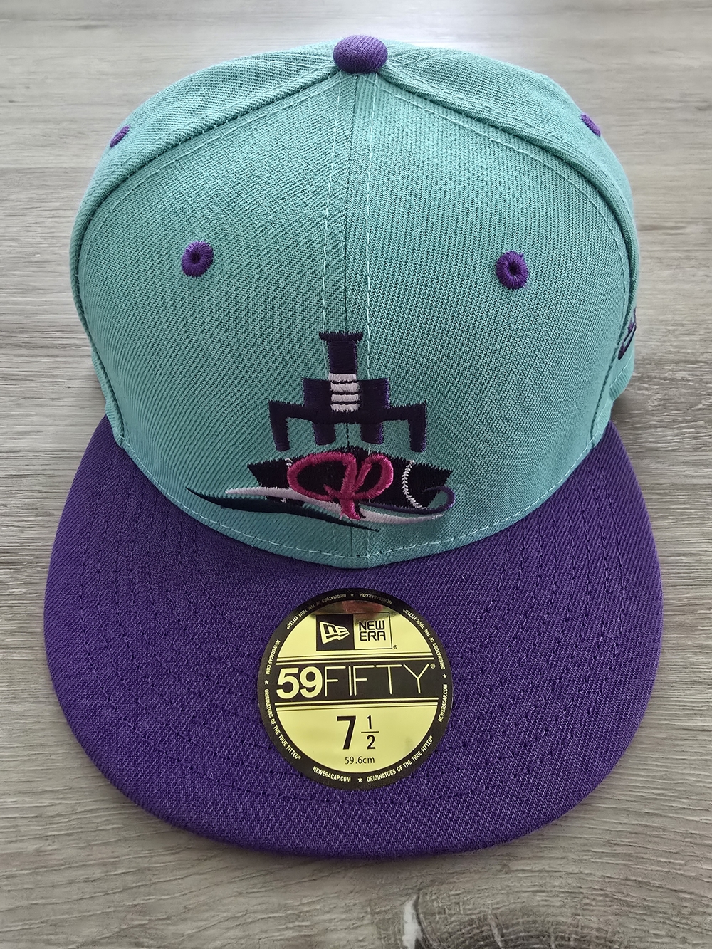New Era Peoria Chiefs En El Rio Copa Fitted Baseball Hat Size 7 1/2 Brand New